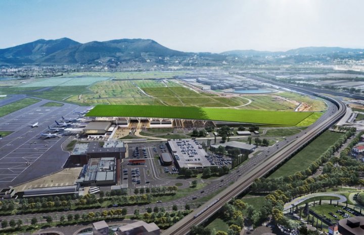 (FOTO) Terminalul va fi acoperit cu viță de vie. Orașul din Europa care va avea primul aeroport din UE cu o podgorie pe acoperiș