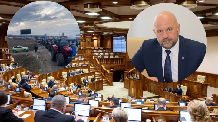 PROTESTUL agricultorilor: PAS cere audierea ministrului Agriculturii, Vladimir Bolea, în Parlament