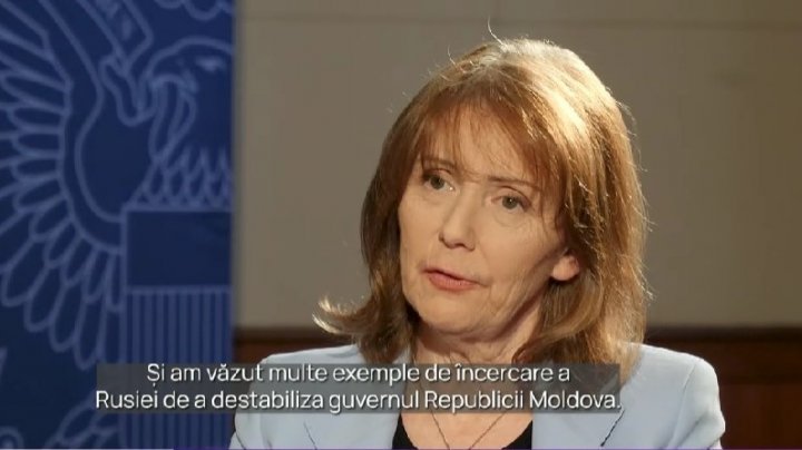 „Am văzut multe exemple de încercare a Rusiei de a destabiliza guvernul de la Chişinău'', spune Ambasadoarea SUA la București 