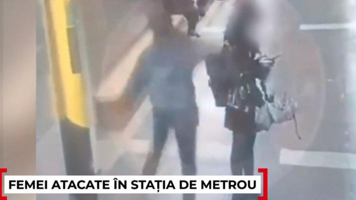 Clipe de groază într-o staţie de metrou din Barcelona. Un bărbat a atacat mai multe persoane care aşteptau pe peron