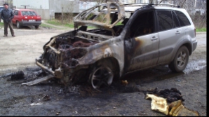 Нашла сожженную машину, после того, как обнародовала, что станет баллотироваться на пост мэра