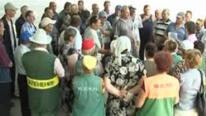 Акция протеста в Бельцах: Сотрудники муниципального предприятия не получали зарплату два месяца