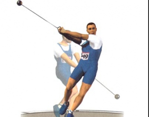 Сергей Маргиев завоевал серебряную медаль в соревнованиях по метанию молота