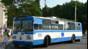 Троллейбус №8 возвращается на линию