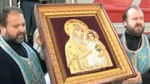 Чуфлинская церковь получила в дар из Иерусалима чудотворную икону Божьей матери