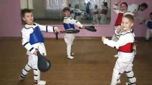В Корее чемпионат по таэквондо проводится для детей от четырех лет (ВИДЕО)