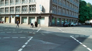 Диагональные зебры могут свести к минимуму наезд на пешеходов