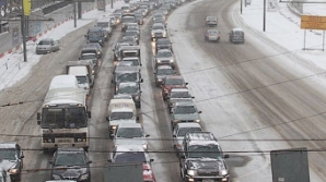 Длина московских пробок сравнялась с расстоянием до Новосибирска