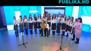 Publika TV поздравили ученики тираспольского лицея «Lucian Blaga»