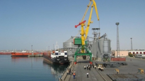 Первый контейнеровоз прибыл в международный порт Джурджулешт