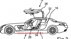 Mercedes-Benz запатентовал странный SLS