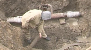 Из-за аварии водопроводной сети многие жители Сынжеры остались без воды