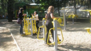 В кишиневских парках работают 11 бесплатных спортивных площадок