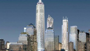 В Нью-Йорке на месте башен-близнецов выросла Башня свободы