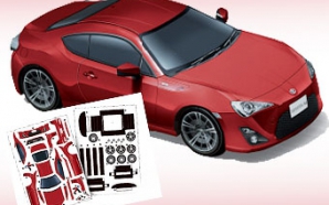 Toyota предлагает склеить свой экземпляр купе GT 86