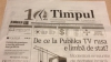 Как газета Timpul бесплатно "работает" на Publika TV 