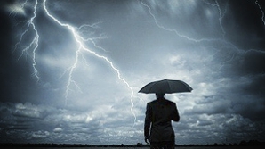 Желтый код в связи с кратковременными дождями с грозами