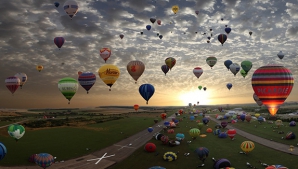 В Молдове впервые проходит Международный фестиваль воздушных шаров