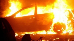 Поджог? Авто сгорело минувшей ночью на Ботанике