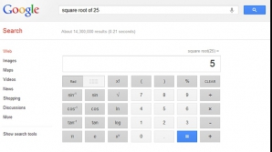 Google обзавелся виртуальным калькулятором