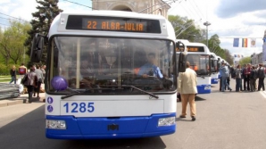 В Кишинёв доставлены запчасти для пяти новых троллейбусов