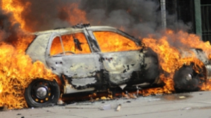 На Буюканах взорвался автомобиль