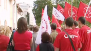 Коммунисты пикетировали резиденцию председателя парламента (ВИДЕО)