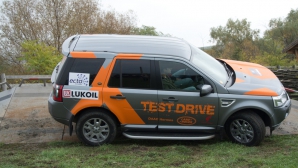 Экстремальный тест-драйв Land Rover по бездорожью 