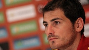 Икер Касильяс явился на тренировку в футболке сборной Франции