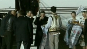 Жозе Мануэл Баррозу прибыл в Кишинев (ВИДЕО)