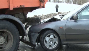В Кишиневе из-за гололедицы столкнулись четыре автомобиля