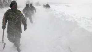 Национальная армия готова помочь властям с расчисткой заснеженных дорог 