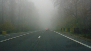 Минувшей ночью столица погрузилась в туман, который создал немало проблем для водителей