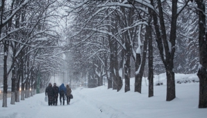Оранжевый код в связи со снегопадами в центре и на севере страны