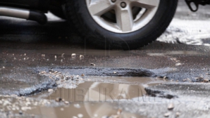 Снег «растворил» асфальт ФОТОГАЛЕРЕЯ