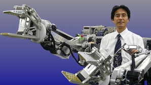 Panasonic продемонстрировала усиливающий экзоскелет Power Loader