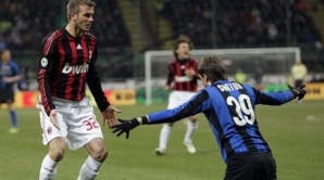 В центральном матче 26-го тура "Интер" и "Милан" сыграли вничью