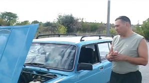 Инженер из Харькова переделал ВАЗ 2104 в экологичный пневмомобиль