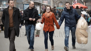 8 марта в молдавской столице (ФОТОРЕПОРТАЖ)