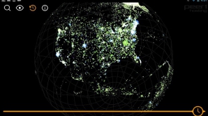 Создана интерактивная 3D-карта интернета