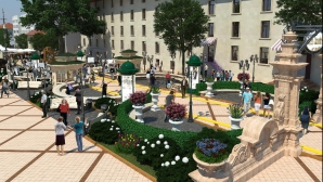 В столичной мэрии представили концепцию первой пешеходной улицы (ВИДЕО)