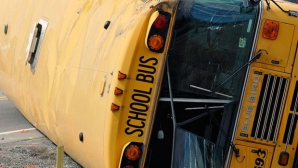 Автобус с детьми-инвалидами перевернулся в США