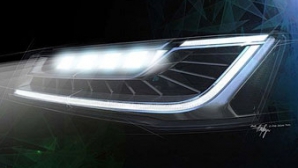 Новый седан Audi A8 оснастят «матричными фарами»