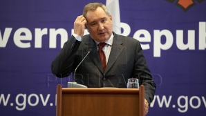 Члены унионистских организаций сожгли портреты Рогозина