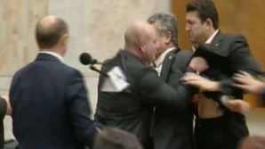 Ссоры и драки во время пленарных заседаний - частое явление в парламенте 