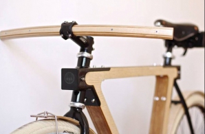 Французы построили деревянный велосипед (ФОТО)