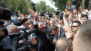 Самые яркие моменты визита Траяна Бэсеску в Кишинев (ФОТОРЕПОРТАЖ)