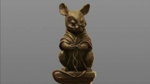 В Новосибирске открыли памятник лабораторной мыши