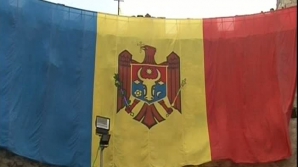 В Сорокской крепости был  водружен огромный триколор