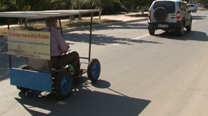 В Комрате создали электромобиль, питающийся солнечной энергией
